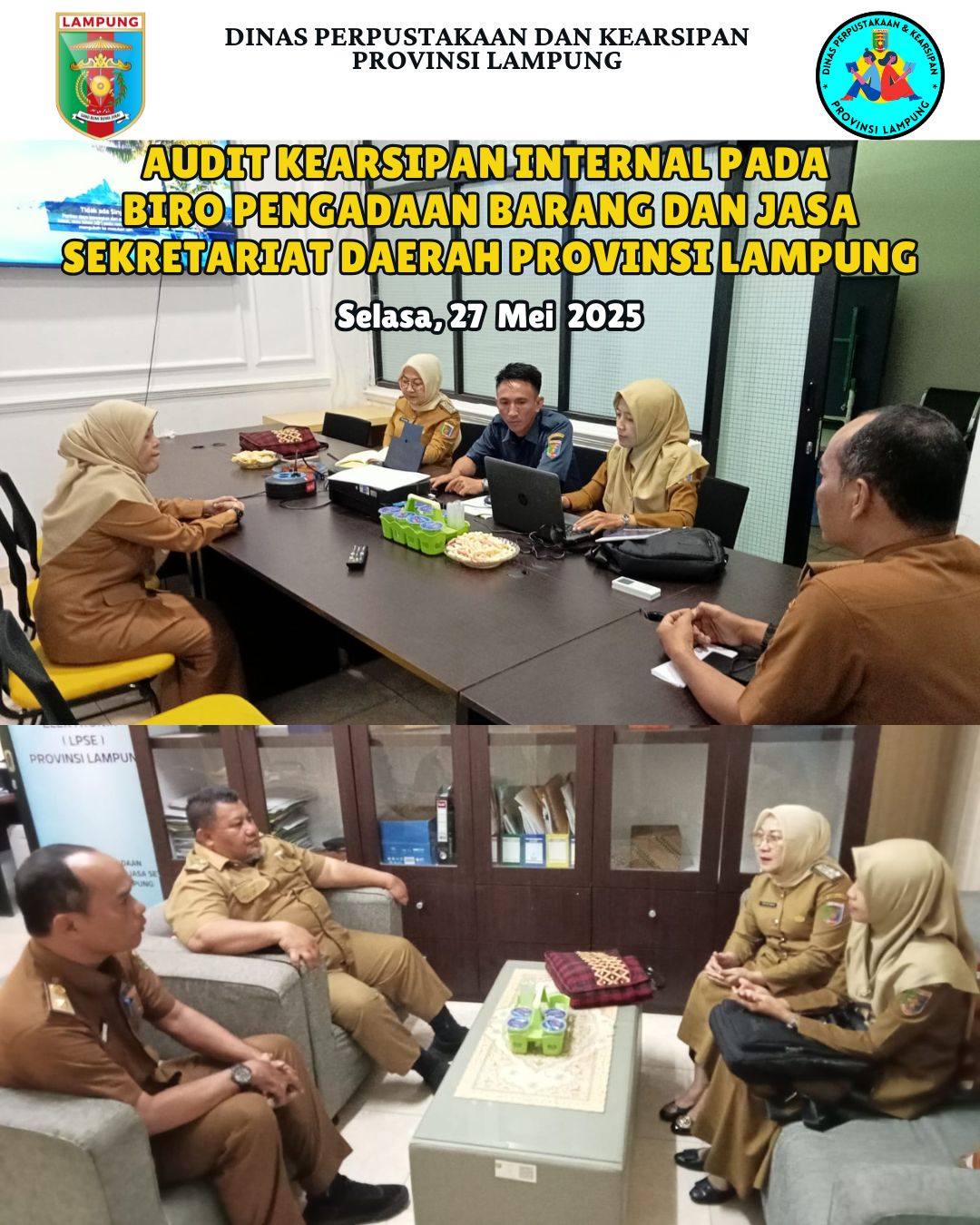 Audit Kearsipan pada Biro Pengadaan Barang dan Jasa