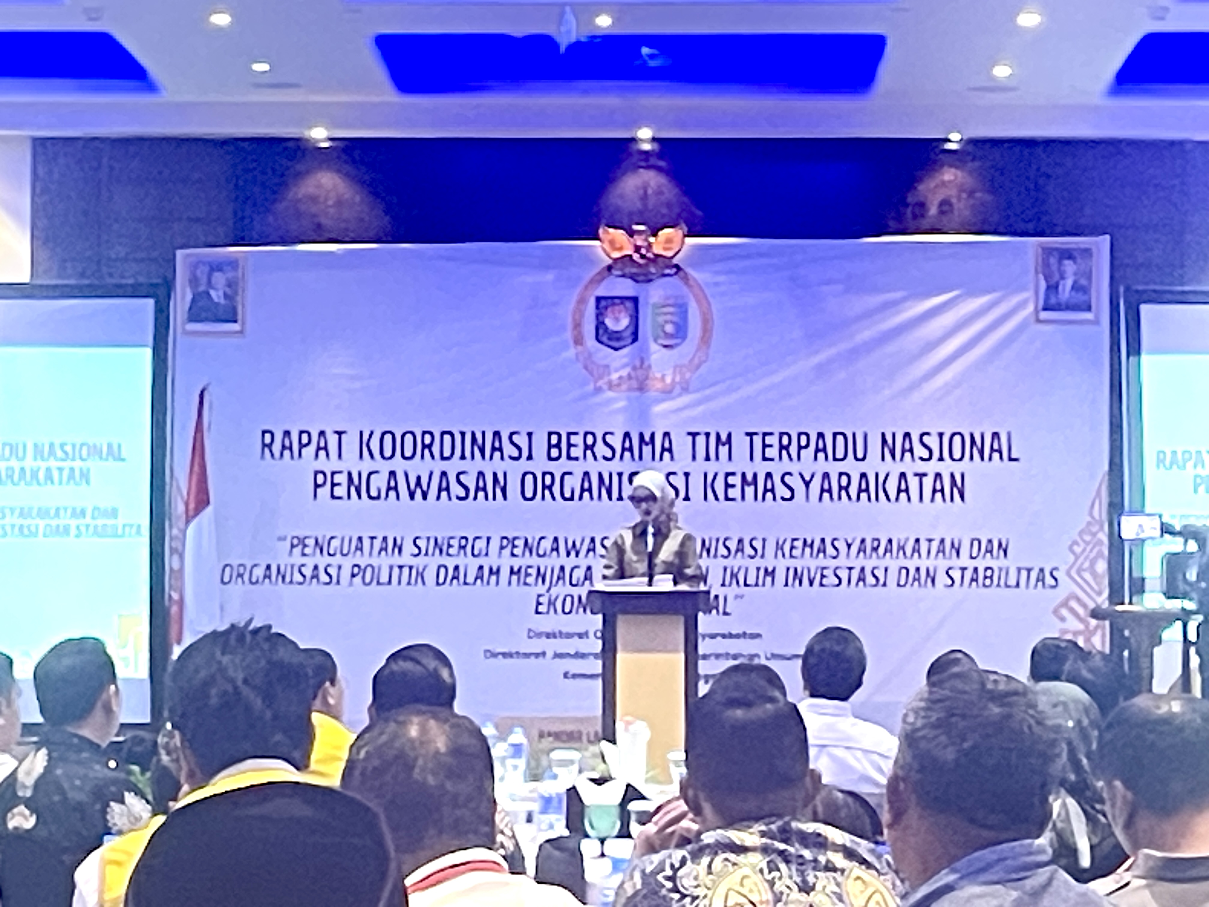 Rapat Koordinasi bersama Tim Terpadu Nasional Pengawasan Organisasi Kemasyarakatan